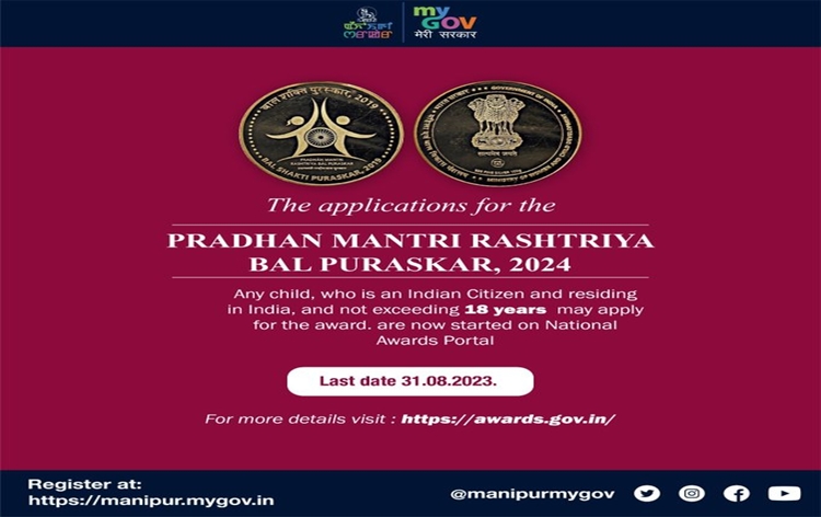WCD ministry extends last date of submission for PM Rashtriya Bal Puraskar till 31st August