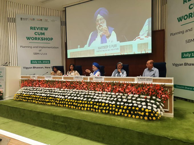 MoHUA organizes review-cum-workshop to accelerate Swachh Bharat Mission-Urban 2.0