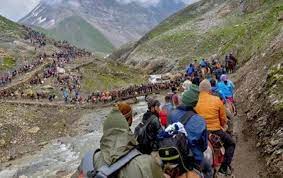 Amarnath Yatra resumes from Jammu, following reopening of Jammu-Srinagar National Highway