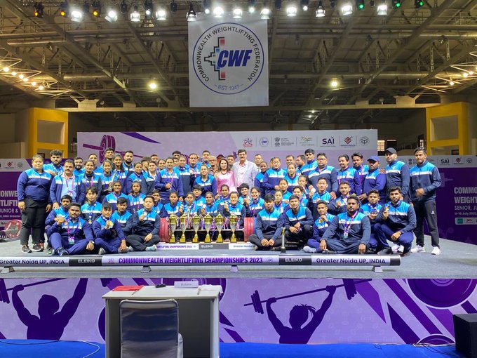 Union Minister Anurag Thakur praises Indian contingent at 2023 Commonwealth Youth, Junior, and Senior Weightlifting C’ships