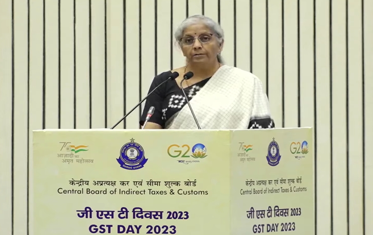 FM Nirmala Sitharaman Union presides over as Chief Guest on completion of 6 years of GST