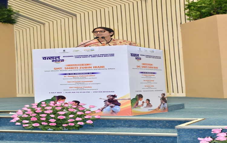 Govt helped in reuniting 3 lakh missing children with their families in last 9 years: Union Minister Smriti Irani