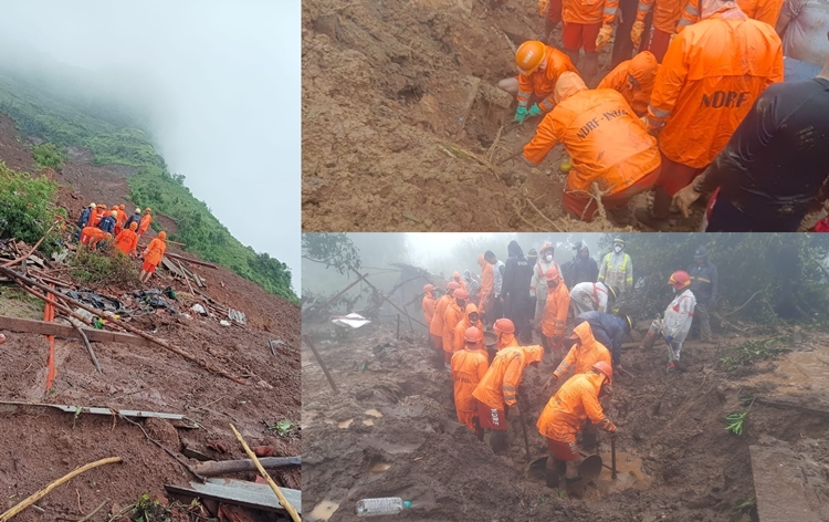 Death toll due to landslide in Raigad rises to 27