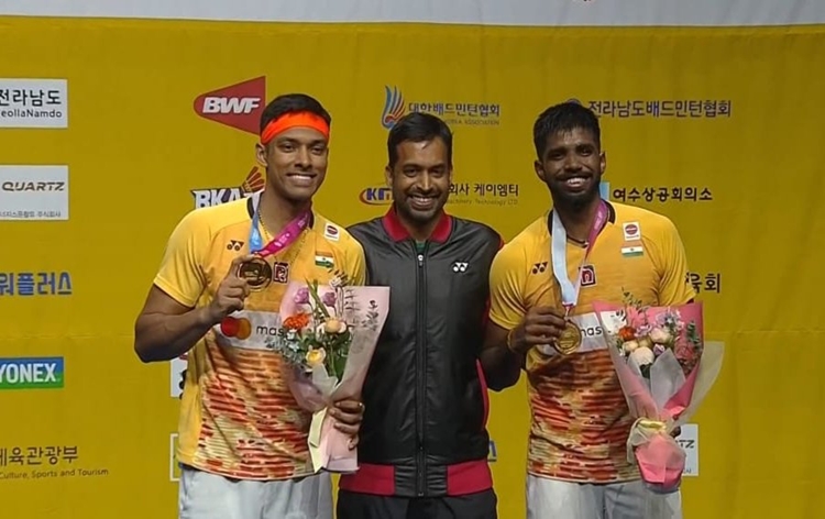 Satwiksairaj Rankireddy & Chirag Shetty win Korea Open 2023 men’s doubles title in Yeosu Korea