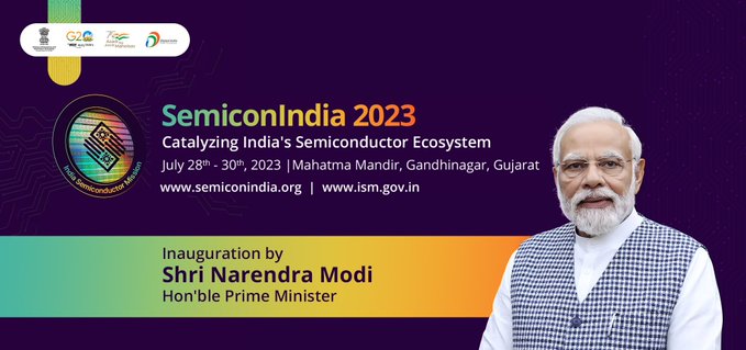 PM Modi to inaugurate 'Semicon India 2023' in Gandhinagar on July 28