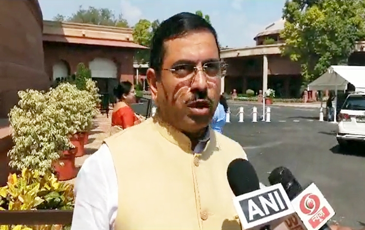 Parliamentary Affairs Minister Pralhad Joshi accuses opposition of running away from debate on Manipur violence issue