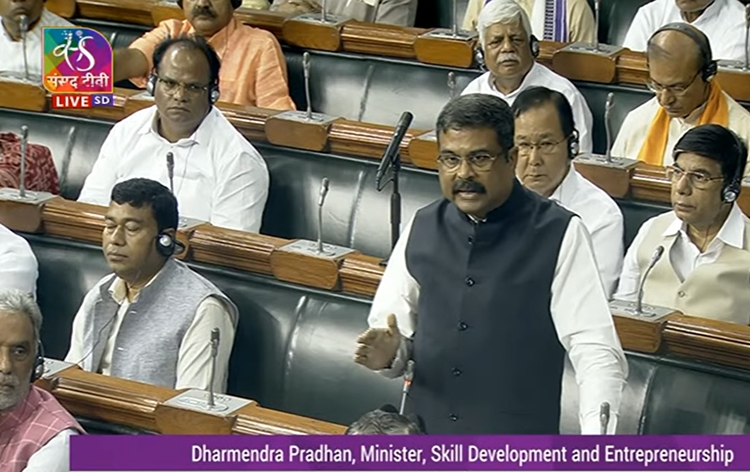 Union minister Dharmendra Pradhan informs, 27 lakh 87 thousand candidates were skilled under PMKVY between 2020 and 2023
