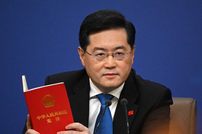 China replaces its foreign minister Qin Gang with predecessor Wang Yi