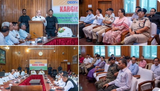 Kargil Vijay Diwas observed in Manipur also along with rest of the country