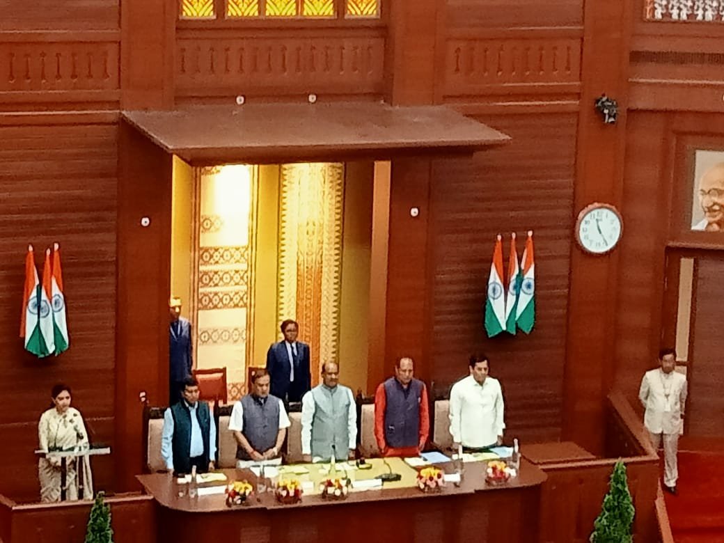 Lok Sabha Speaker Om Birla inaugurates Assam's new Legislative Assembly building in Guwahati