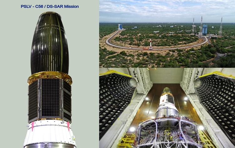 ISRO sucessfully launches 7 Singaporean satellites on board PSLV-C56 rocket from Sriharikota