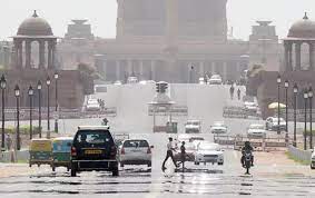 Some parts of  national capital covering South and South-East Delhi witnessed light rainfall and gusty winds