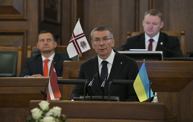Latvia's former foreign minister becomes EU's first openly gay head of state