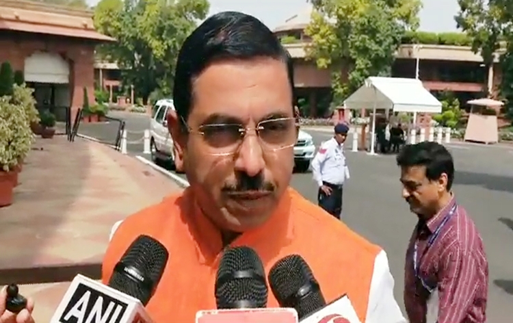 Rajya Sabha Member Raghav Chaddha is speaking lies and has become like leader Arvind Kejriwal: Parliamentary Affairs Minister Pralhad Joshi