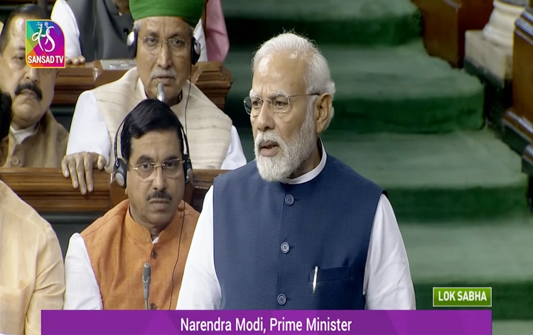 No Confidence Motion brought by Opposition against govt defeated in Lok Sabha