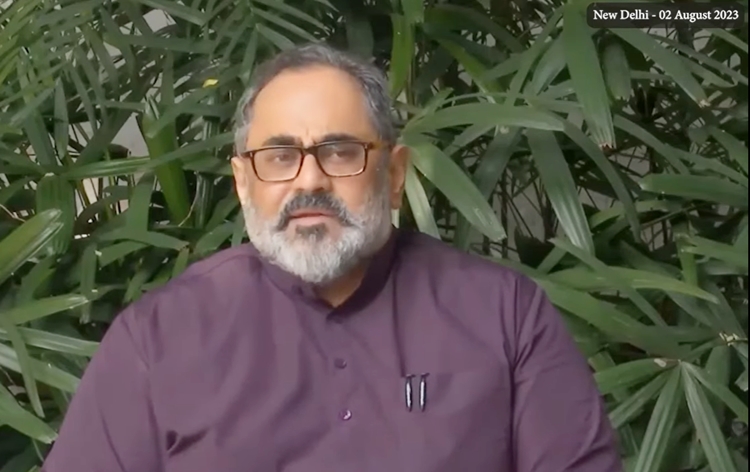Telecom sector playing big role in expanding digital economy: Rajeev Chandrasekhar