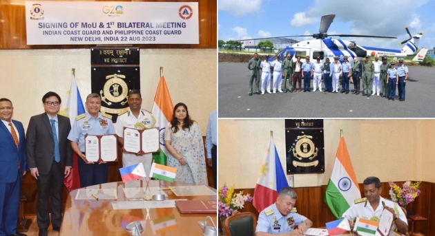 Indian Coast Guard signs MoU with Philippine Coast Guard to enhance maritime cooperation
