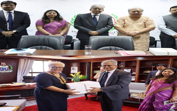 1st FOC between India and Samoa held in Apia