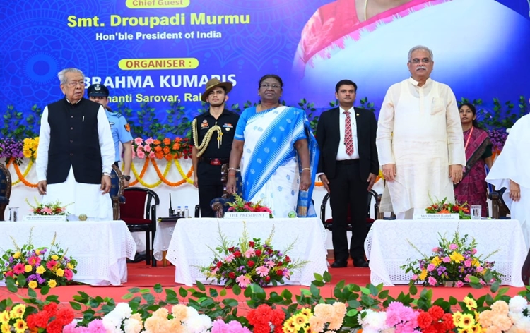 President Draupadi Murmu launches “Year of Positive Change” in Raipur