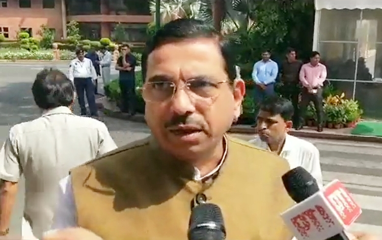 Parliamentary Affairs Minister Pralhad Joshi accuses opposition of not allowing Parliament to function properly by making different excuses