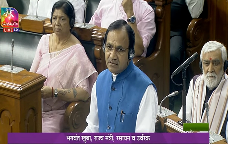 India providing urea to farmers at lowest cost in world, says MoS for Chemicals & Fertilizers Bhagawanth Khuba