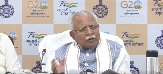 Haryana CM unveils portal for Mukhyamantri Shehri Awas Yojana