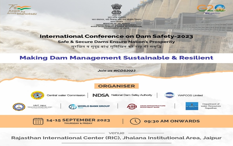 Vice President Jagdeep Dhankhar to inaugurate International Conference on dam safety at Jaipur in Rajasthan