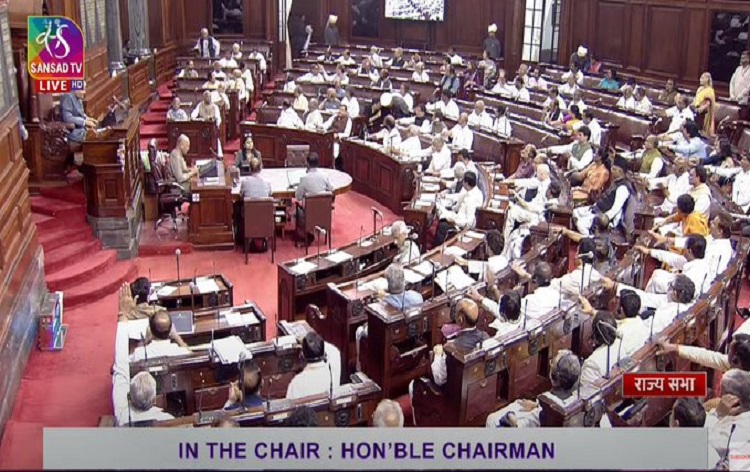 राज्यसभा में संविधान सभा से लेकर 75 वर्षों की संसदीय यात्रा की उपलब्धियों, अनुभवों, यादों और सीख पर चर्चा