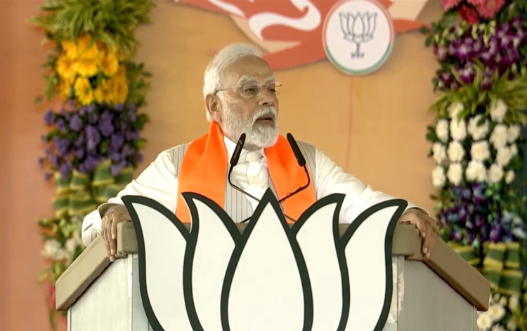 PM Narendra Modi addresses BJP workers rally – Mahakumbh in Bhopal, Madhya Pradesh