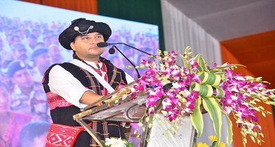 केन्‍द्रीय नागर विमानन मंत्री ज्योतिरादित्य सिंधिया ने अरुणाचल प्रदेश में तेजु हवाई अड्डे पर नये टर्मिनल भवन का उद्घाटन किया