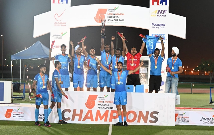 Indian Men's Hockey team beat Pakistan in thrilling final to win inaugural Men's Hockey 5s Asia Cup