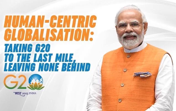 India’s G20 presidency focussed on human-centric progress to ensure fruits of globalisation reach last mile: Prime Minister