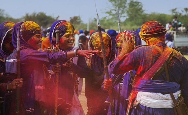 Hola Mahalla begins at historical Gurdwara Patalpuri Sahib in Kiratpur Sahib