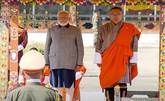 PM Narendra Modi Embarks On State Visit To Bhutan