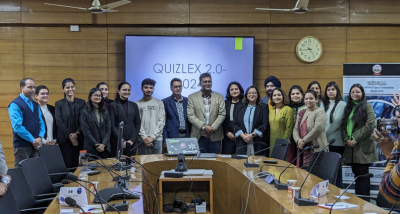 हिमाचल प्रदेश नेशनल लॉ यूनिवर्सिटी में क्विज़ प्रतियोगिता का आयोजन किया