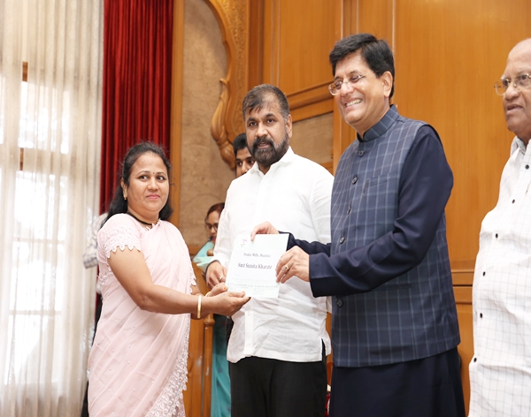 Union Minister Piyush Goyal releases salary dues to National Textile Corporation employees 