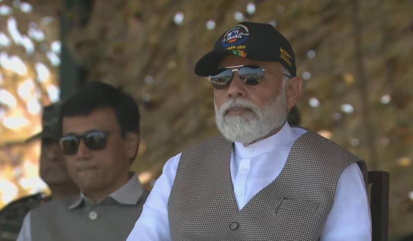 PM Modi reaches Pokhran in Rajasthan