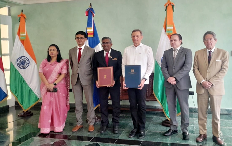 India and Dominican Republic signs protocol for establishment of Joint Economic and Trade Committee