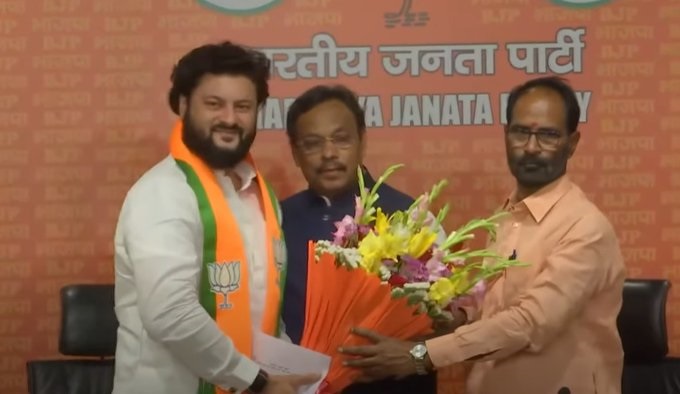 ओडिसा के केंद्रपाड़ा से सांसद अनुभव मोहंती आज भारतीय जनता पार्टी में शामिल