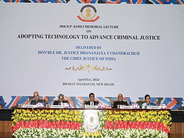 न्यायमूर्ति डी. वाई. चंद्रचूड़ ने आपराधिक न्याय प्रणाली को बदलने में प्रौद्योगिकी की महत्वपूर्ण भूमिका पर जोर दिया