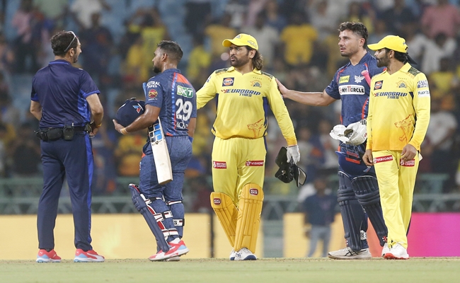 IPL Cricket: Lucknow Super Giants defeat Chennai Super Kings