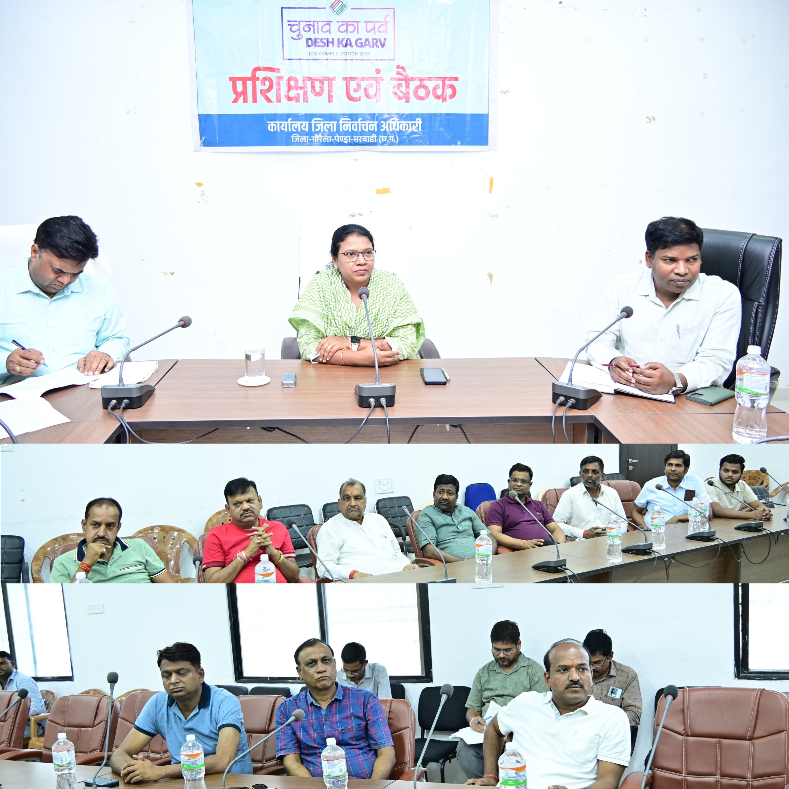छत्तीसगढ़ में लोकसभा चुनाव के तहत मतदान का प्रतिशत बढ़ाने के लिए जिला प्रशासन द्वारा लगातार मतदाता जागरूकता कार्यक्रम चलाए जा रहे हैं