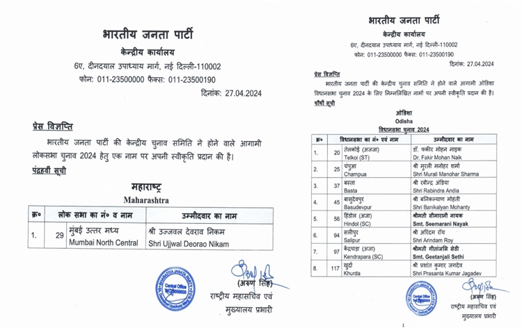 Ujjwal Nikam to be BJP candidate from Mumbai North Central Lok Sabha seat