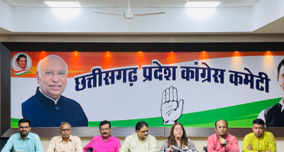 कांग्रेस की राष्ट्रीय प्रवक्ता राधिका खेरा ने रायपुर में कहा– केन्द्र की भाजपा सरकार उद्योगपति हितैषी है