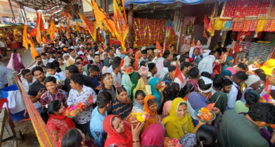 हवन और यज्ञ के साथ माता बालासुंदरी चैत्र नवरात्र मेले का विधिवत शुभारम्भ