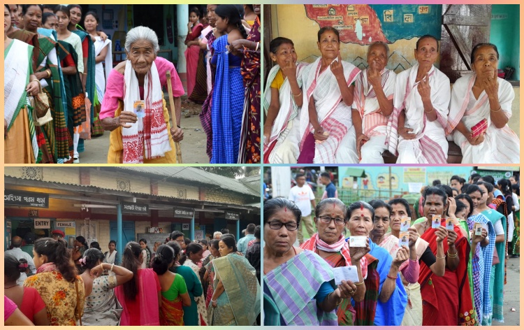 ৰাজ্যত লোকসভা নিৰ্বাচনৰ প্ৰথম পৰ্যায়ত ৭৫.৯৫ শতাংশ ভোটদান