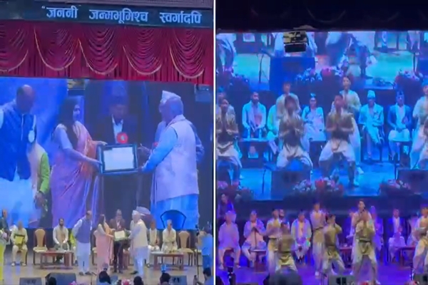 Ramayan fame actress Deepika Chikhlia attends 14th-anniversary celebrations of Janajati Kalyan Ashram  in Kathmandu