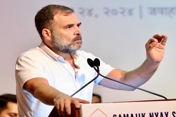 Senior Congress leader Rahul Gandhi says his party’s manifesto has disturbed PM Narendra Modi