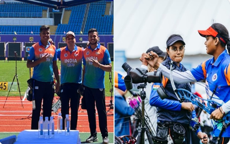 Archery World Cup Stage 1: Indian men’s, women’s compound teams reach finals