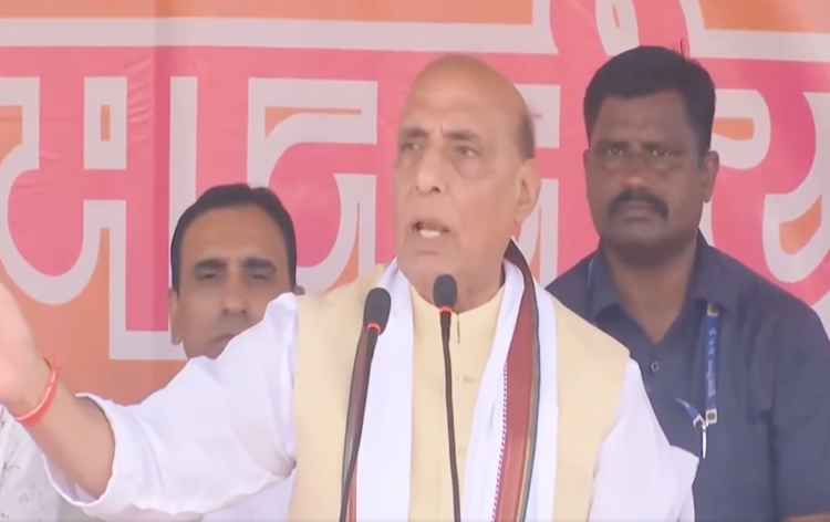 Rajnath Singh addresses election rally in Bokaro, slams Jharkhand Mukti Morcha, its leaders
